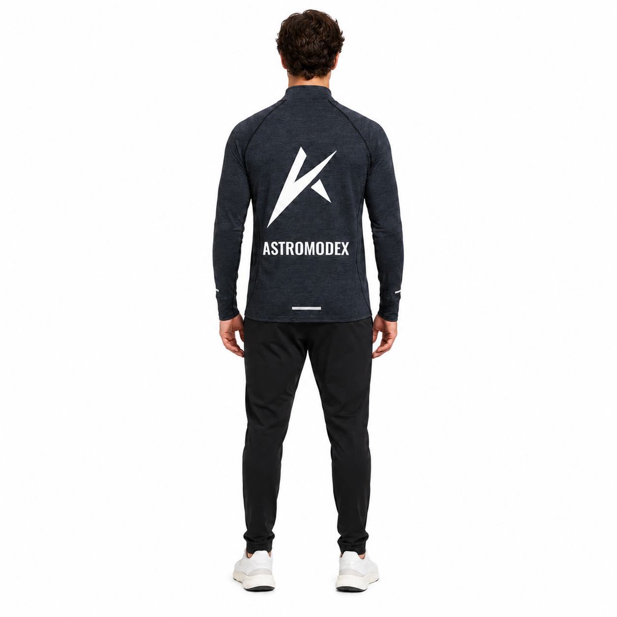 Men's Quarter-Zip Raglan Training T-Shirt