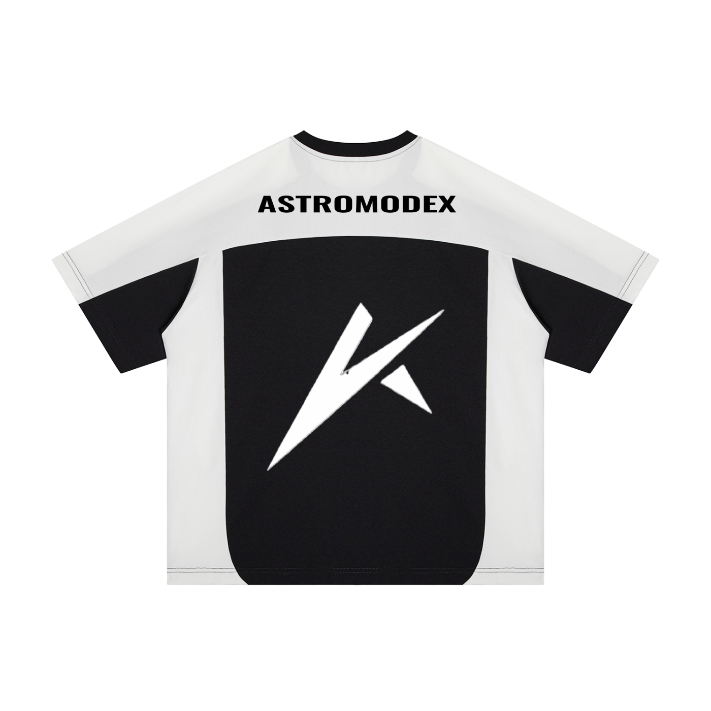 Unisex Color Block Loose T-Shirt