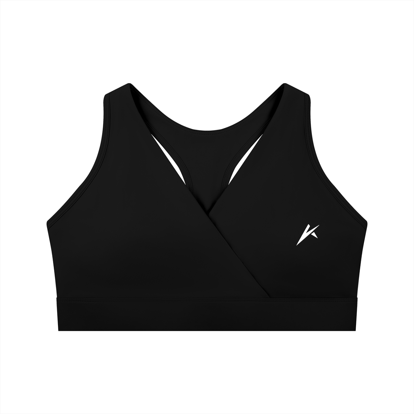 Women's Crossover V-Neck Sports Bra