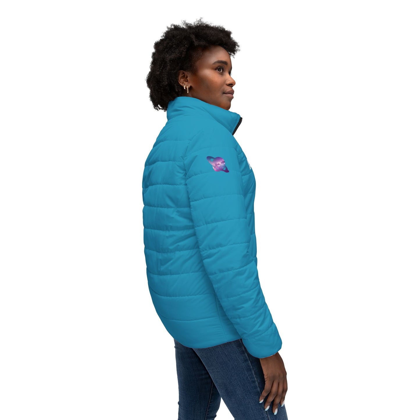 Women’s Puffer Jacket (AOP)