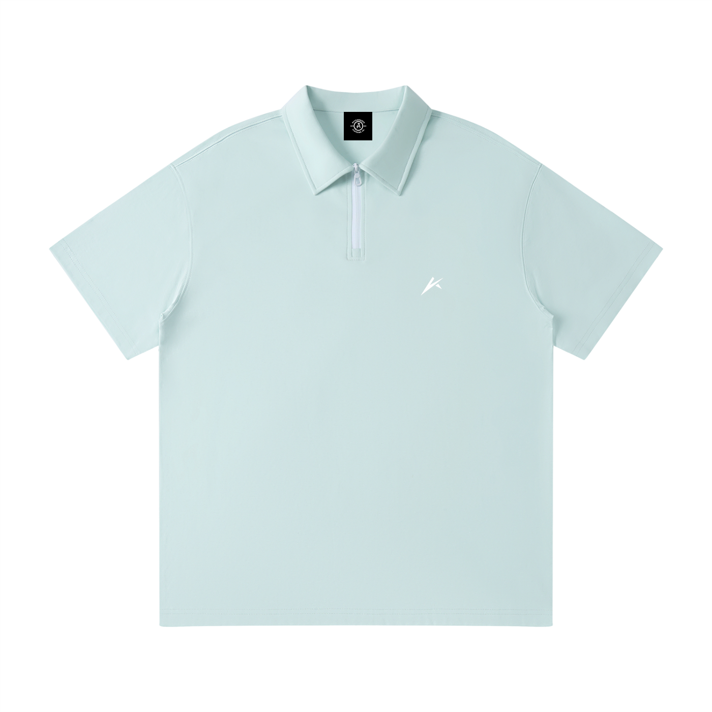 Unisex Quarter-Zip Polo Shirt
