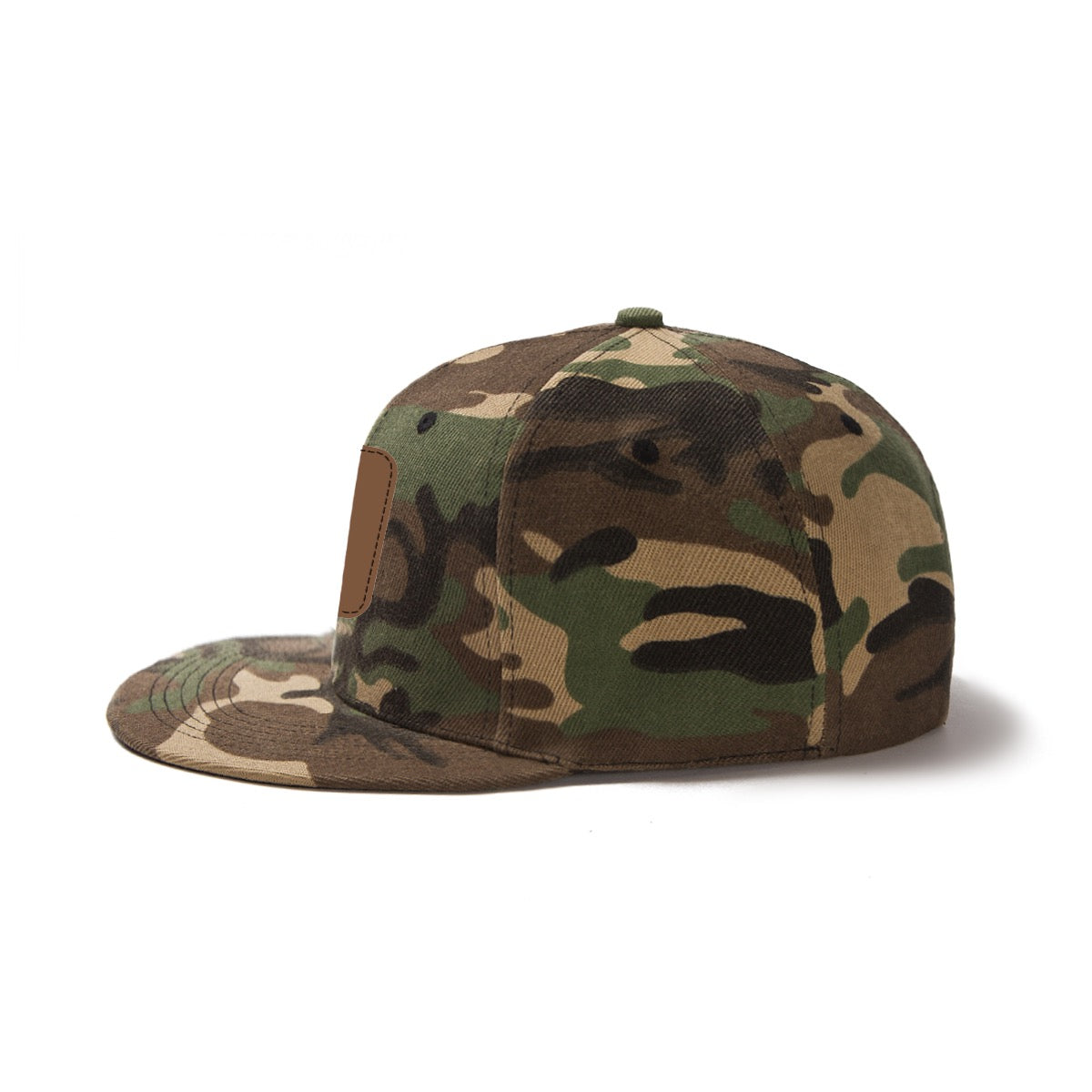 Snapback Hat with Metal Buckle