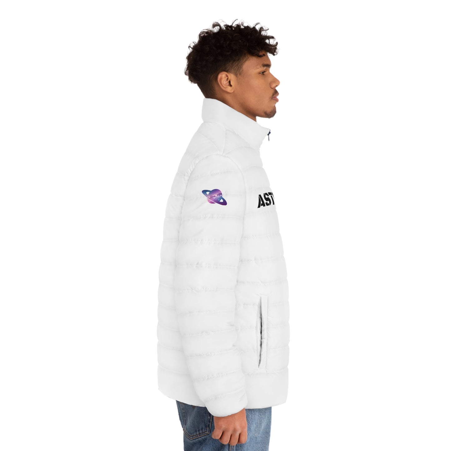 Puffer Jacket - Custom Stand-Up Collar - Lightweight and Soft - Men's Jacket