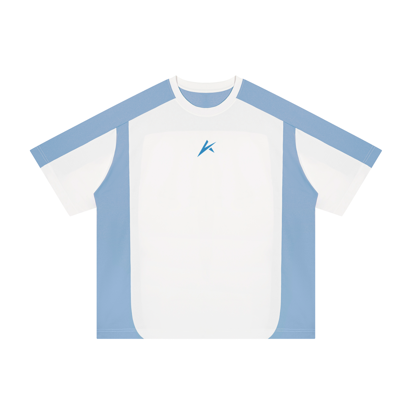 Unisex Color Block Loose T-Shirt