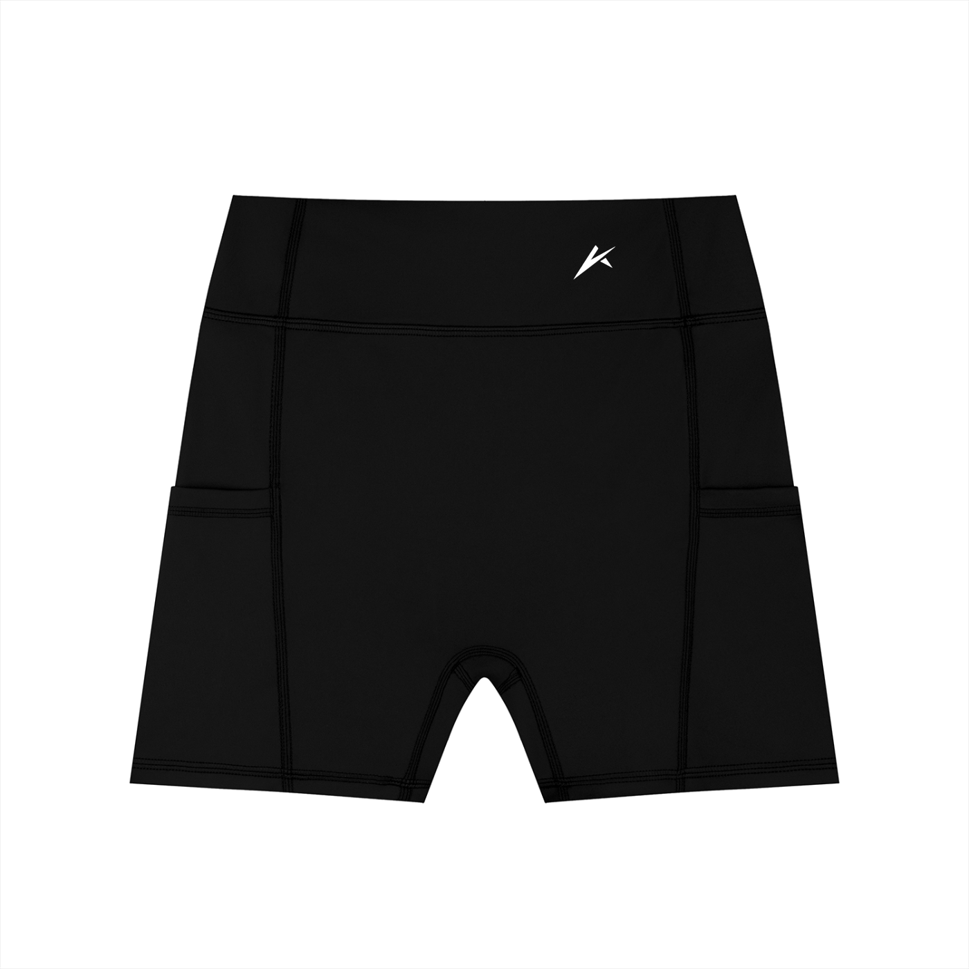 Women's High-Waisted Pocket Biker Shorts