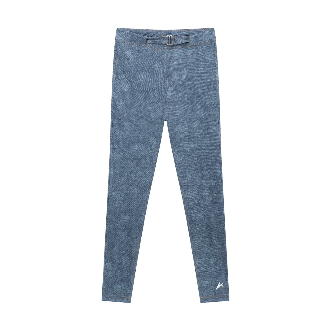 Women's Faux Denim Zip-Fly Leggings