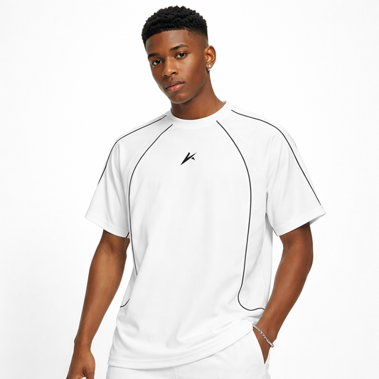 Contrast Stitch Raglan T-Shirt