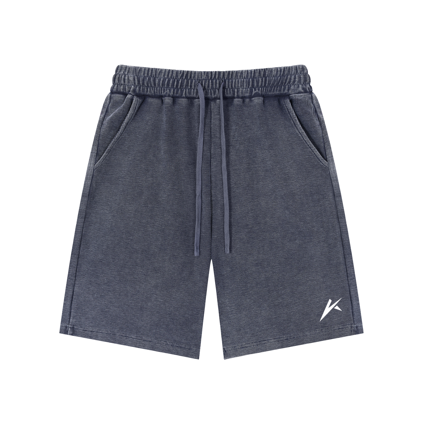 Mineral Wash Waffle Knit Shorts