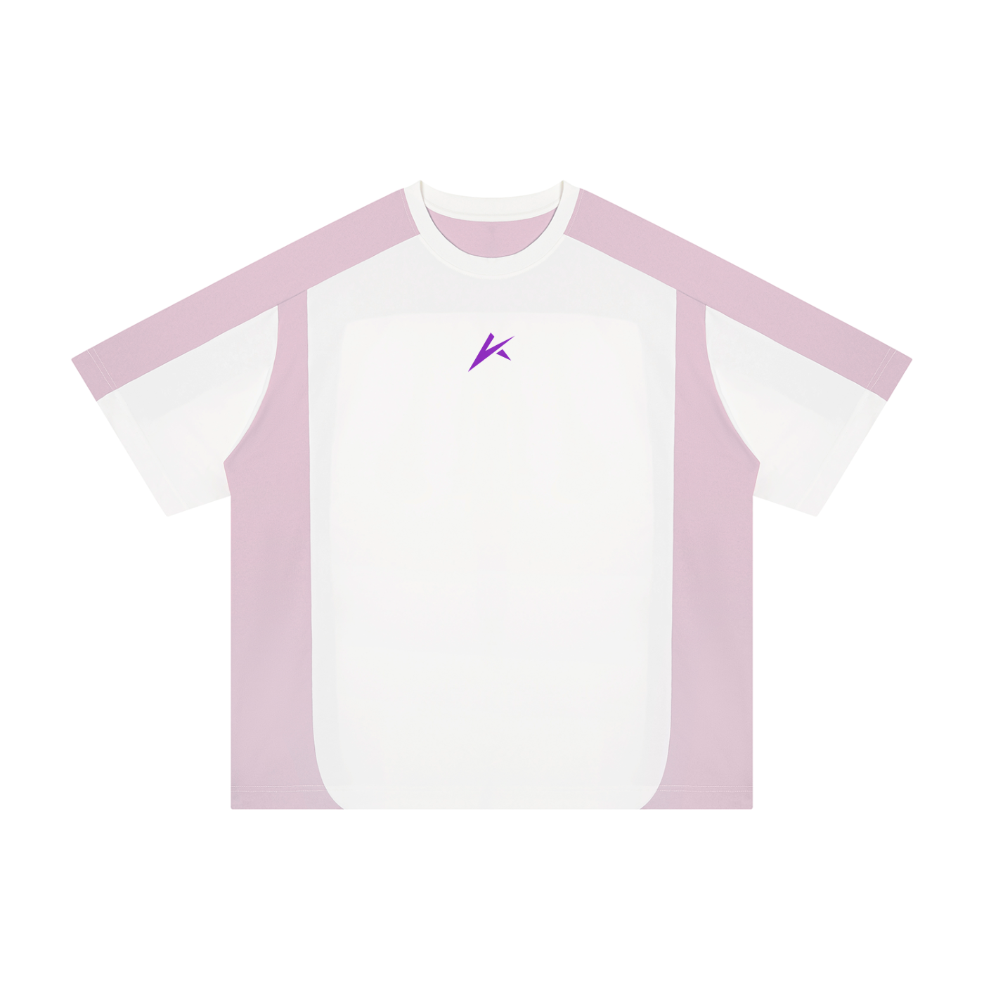 Unisex Color Block Loose T-Shirt