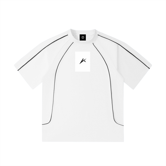 Contrast Stitch Raglan T-Shirt