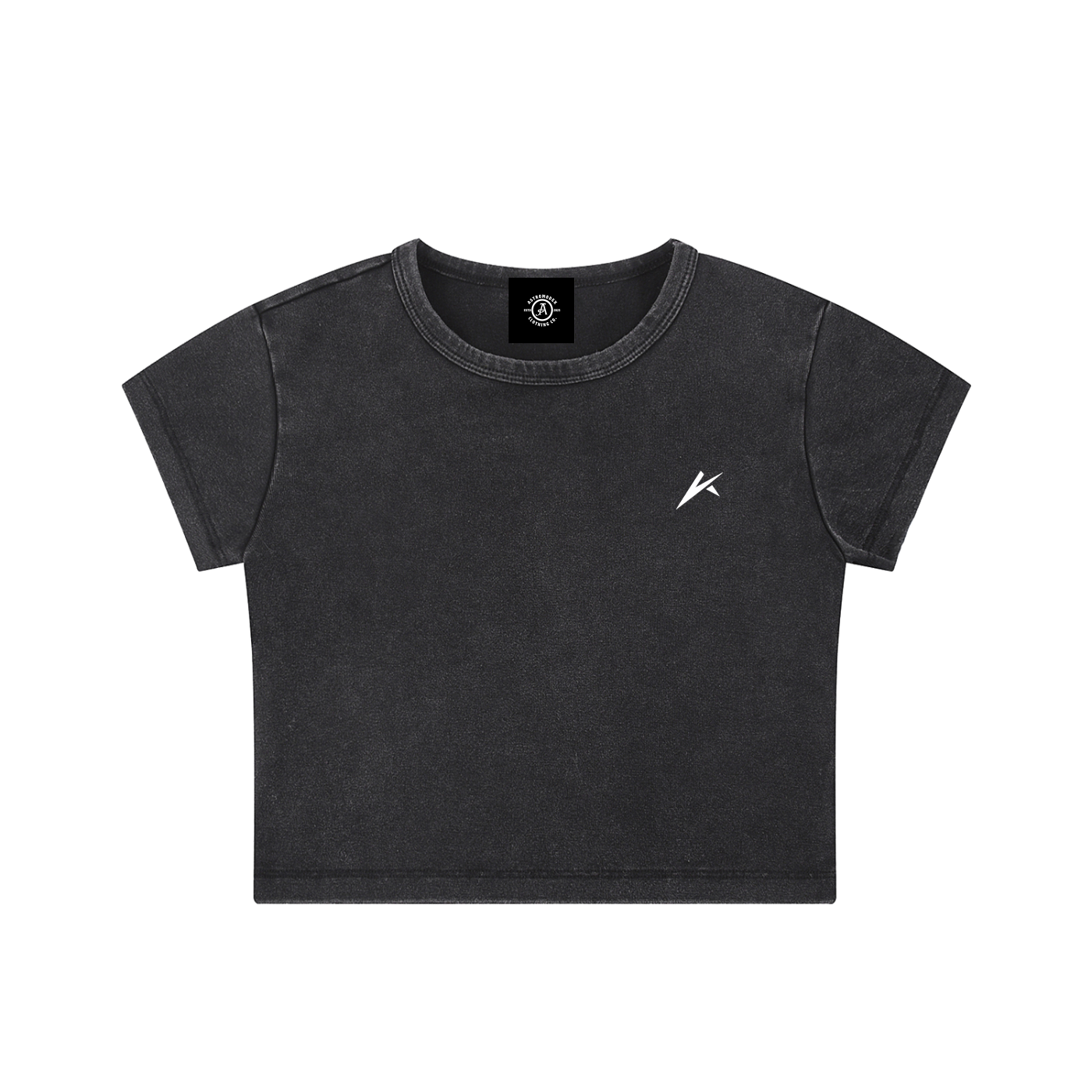 Snow Washed Crop Top