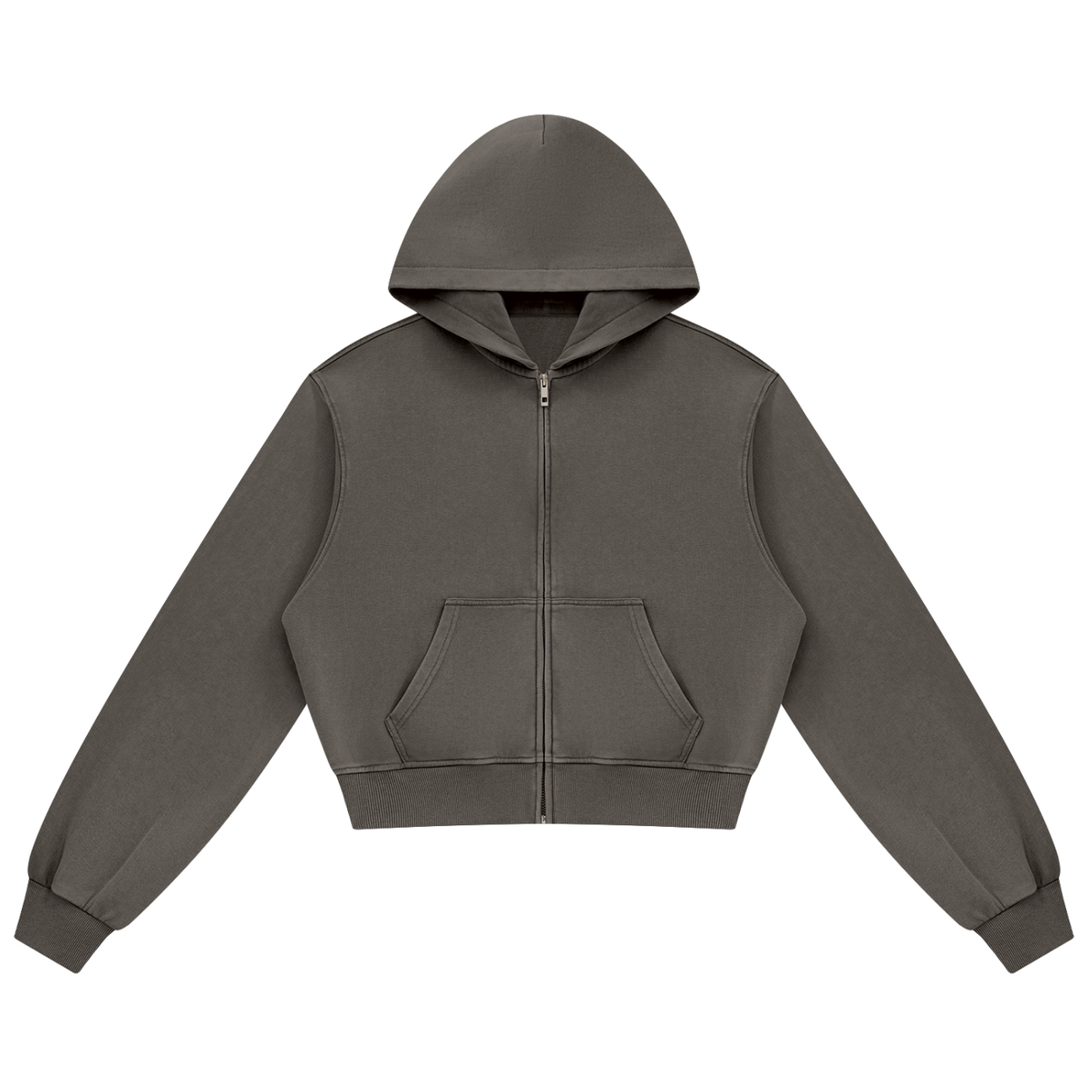 Women's Mineral Wash Full Zip Hoodie