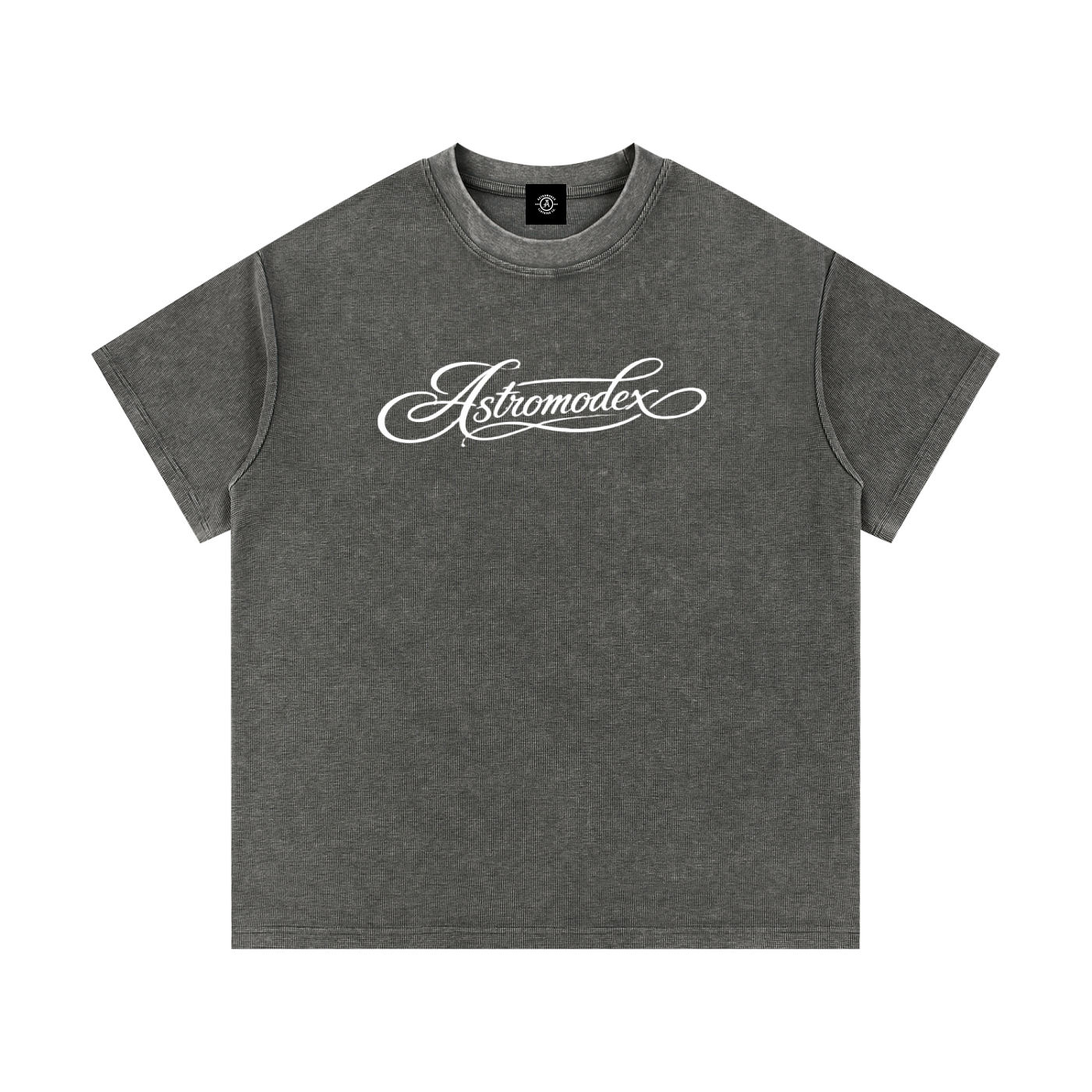 Mineral Wash Waffle Knit T-Shirt