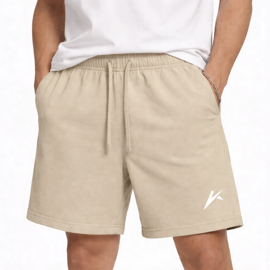 Vintage Wash Cotton Shorts