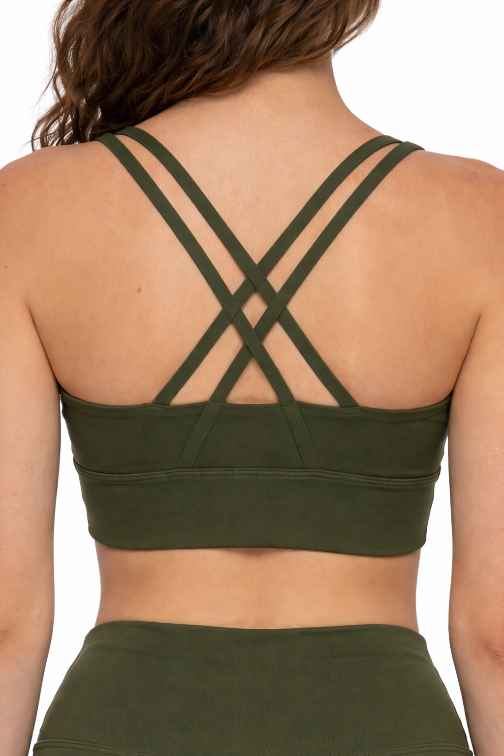 Astromodex Strappy Criss-Cross Sports Bra