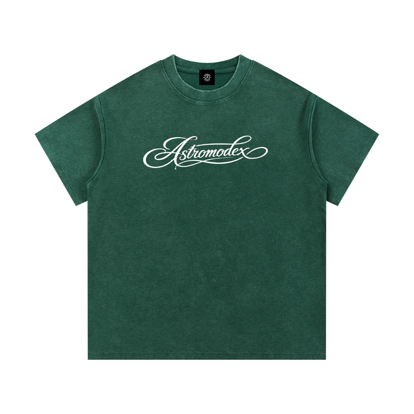 Mineral Wash Waffle Knit T-Shirt
