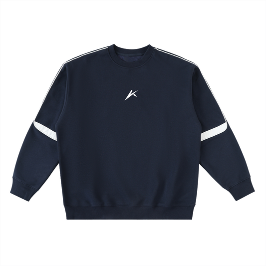 Astromodex Oversized Crewneck Taped Sweatshirt