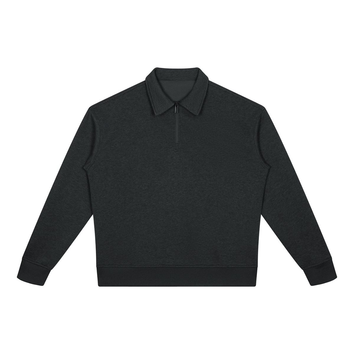 Unisex Boxy Quarter-Zip Sweatshirt