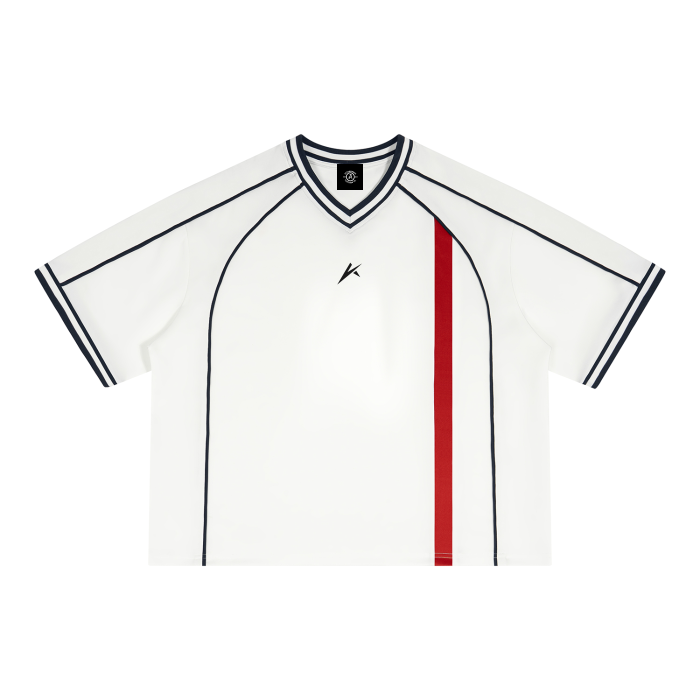Unisex Boxy V-Neck Soccer Jersey