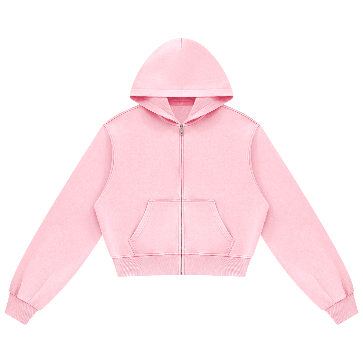 Women's Mineral Wash Full Zip Hoodie