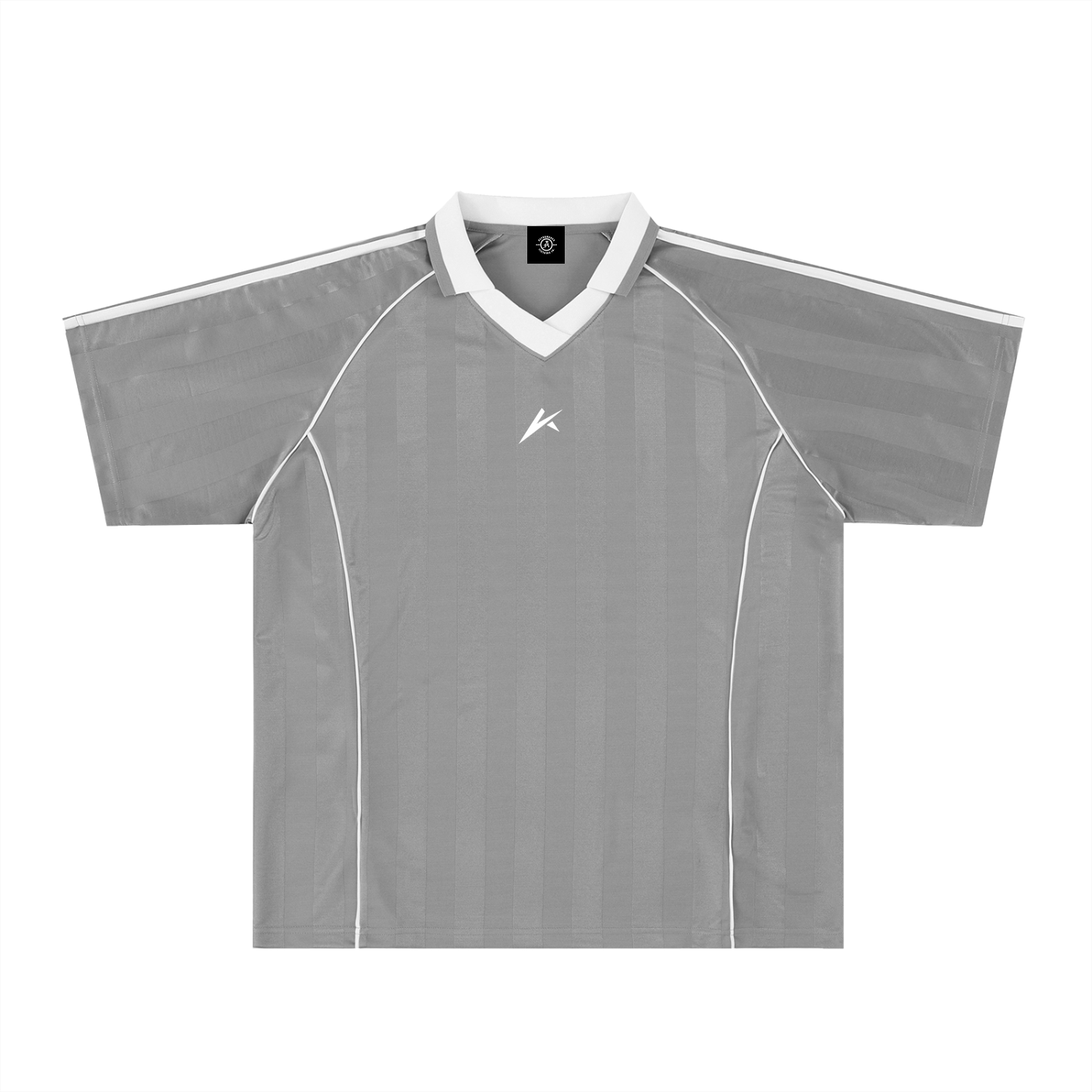Shadow Stripe Collared Soccer Jersey