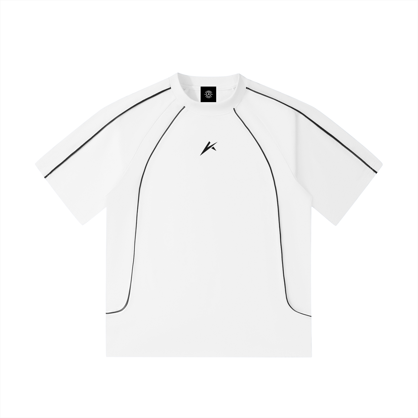 Contrast Stitch Raglan T-Shirt