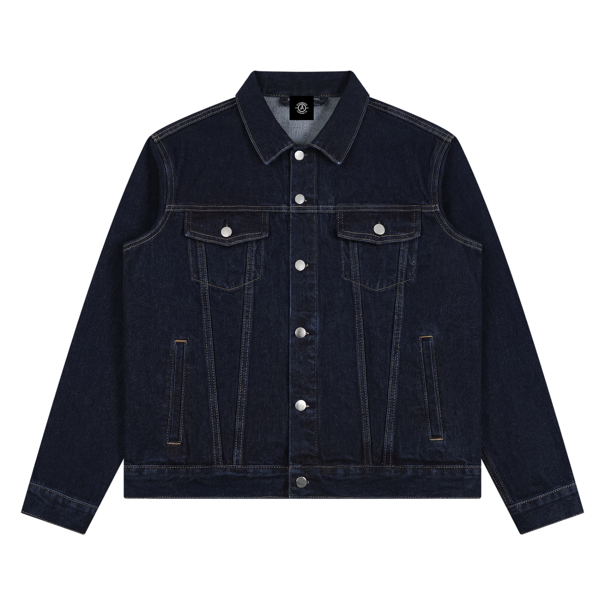 Unisex Vintage Wash Denim Jacket