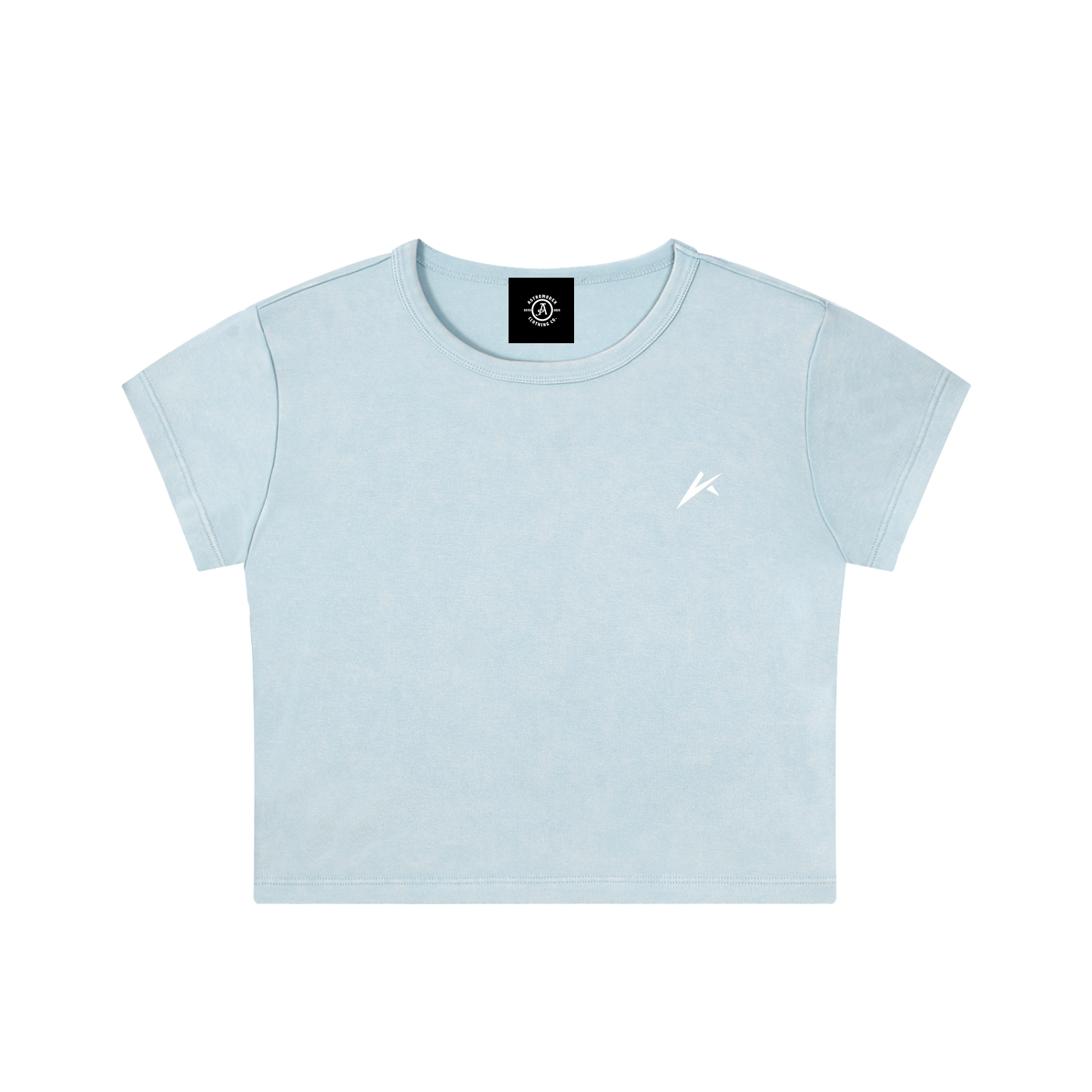 Snow Washed Crop Top