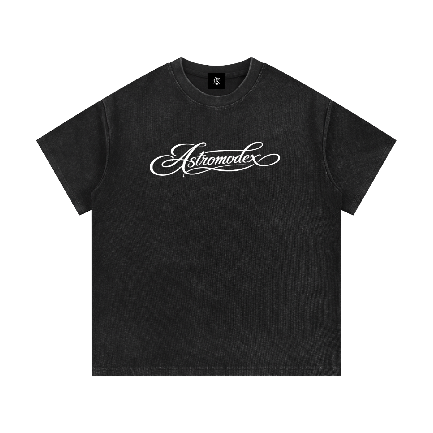 Mineral Wash Waffle Knit T-Shirt