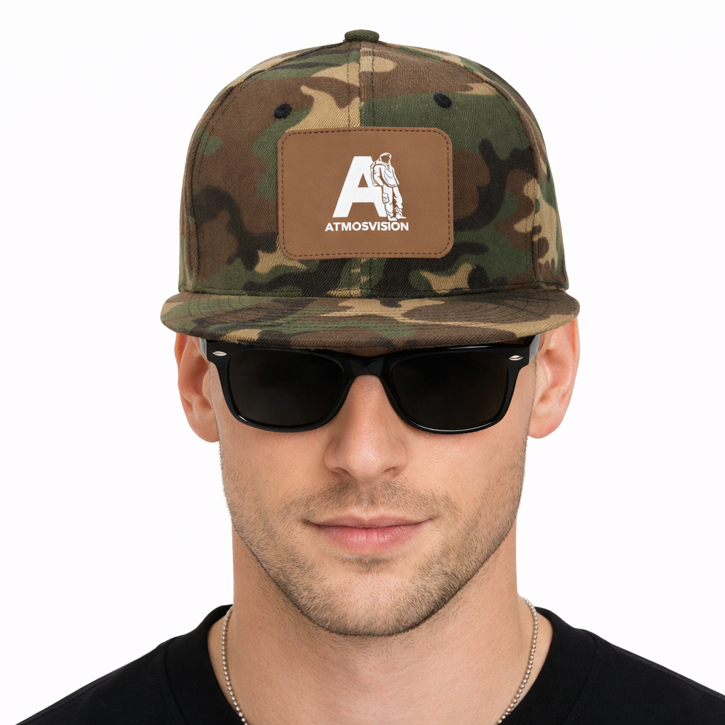 Snapback Hat with Metal Buckle