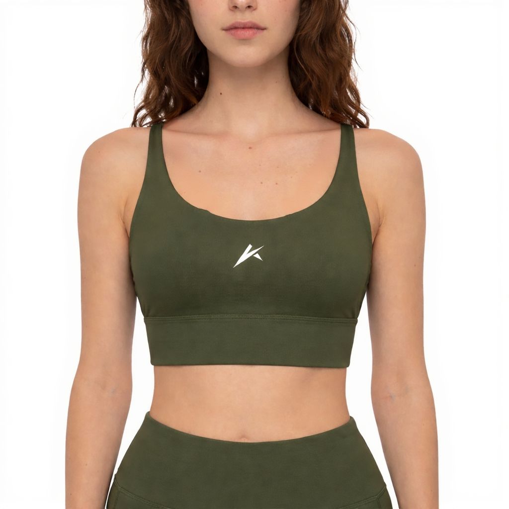 Astromodex Strappy Criss-Cross Sports Bra